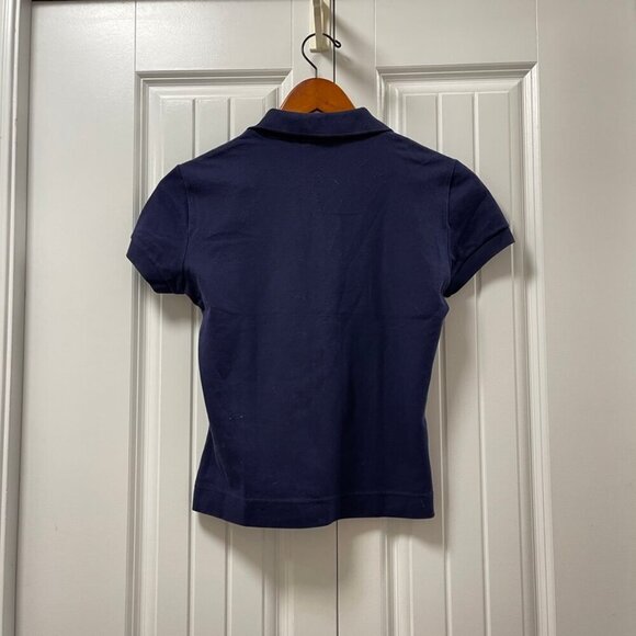 Lacoste Piqué Polo T-Shirt Blue - Picture 10 of 12